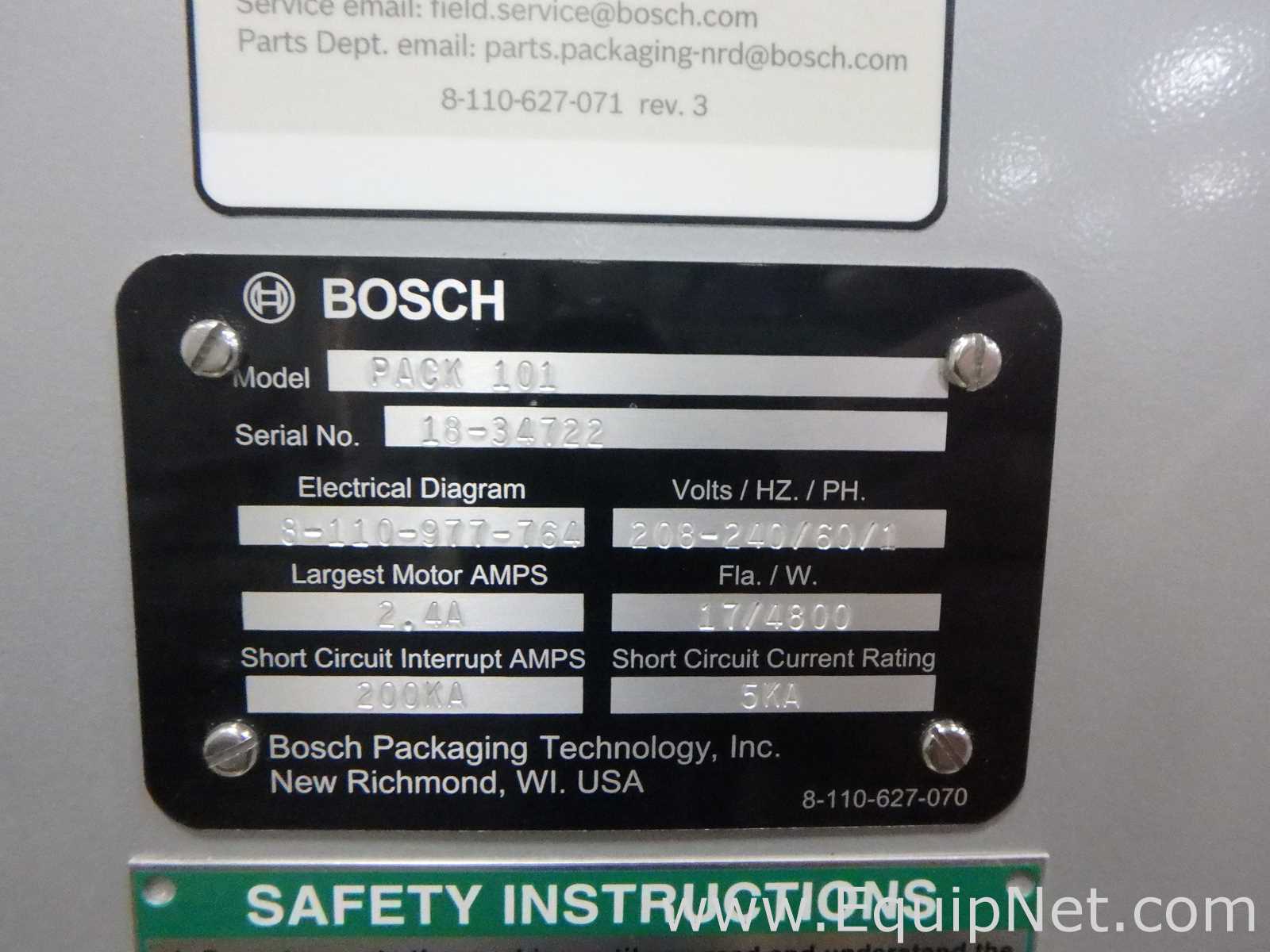 Encelofanadora Bosch Pack 101