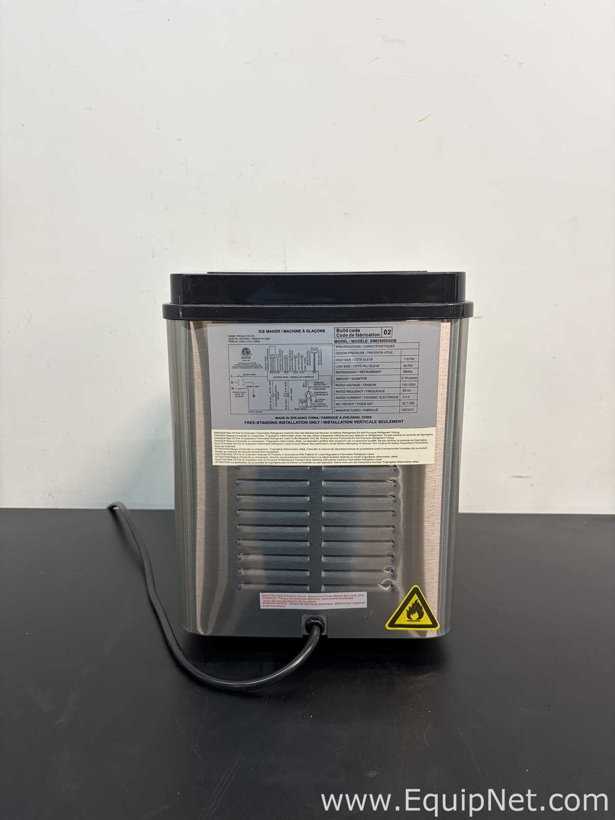 Eismaschine Danby Inc DIM2500SSDB