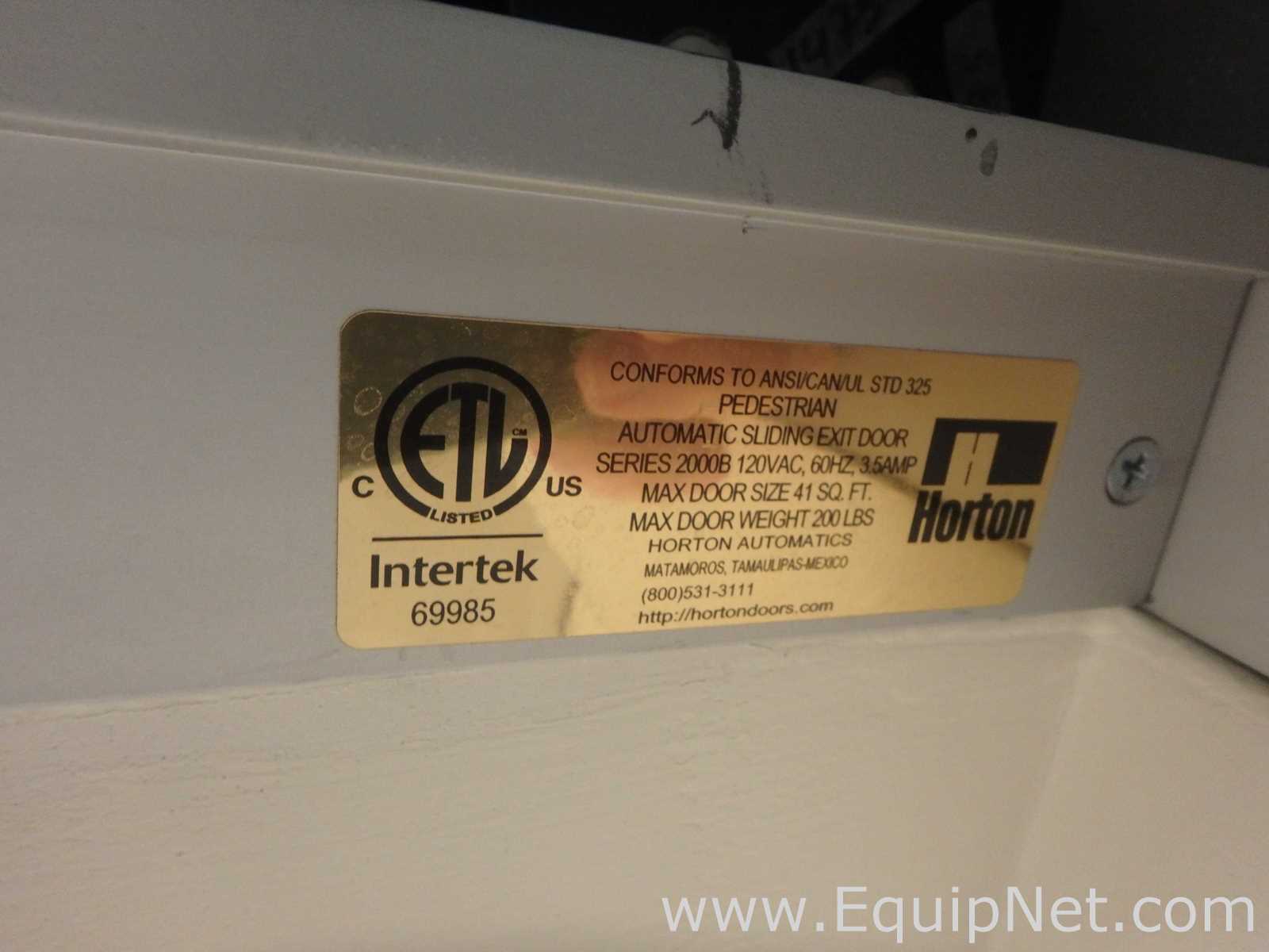 Lot of 5 Horton Automatics 2000B Automatic Sliding Doors