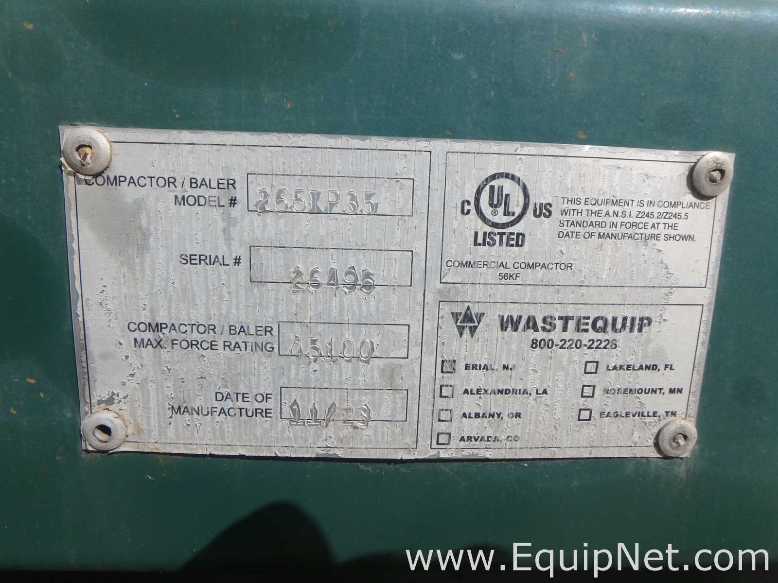 Enfardadeira Wastequip 265TP35
