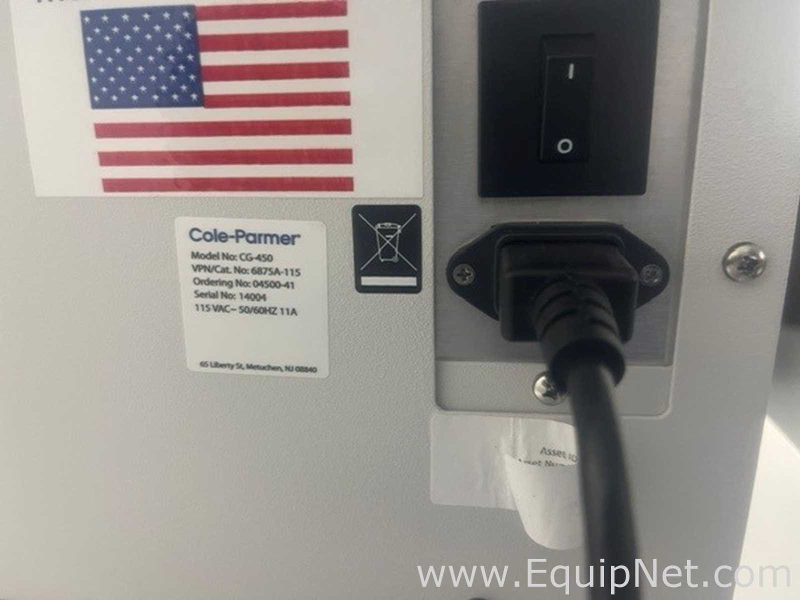 Cole Parmer CG-450 Freezer Mill Milling Machine