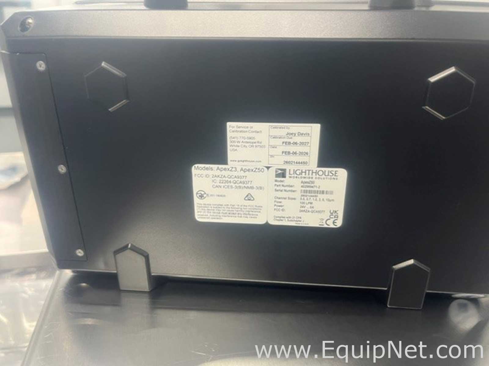 Lighthouse Worldwide Solutions Apex Z50 Particle Counter