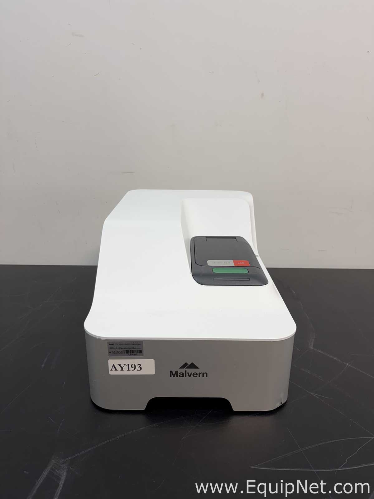 Malvern Panalytical ZSU3105 Particle Size and Zeta Potential Analyzer