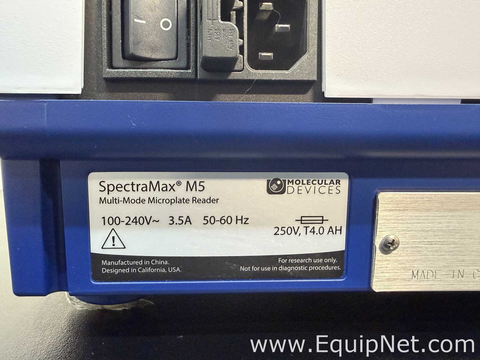 Lector de Microplacas Molecular Devices SpectraMax M5
