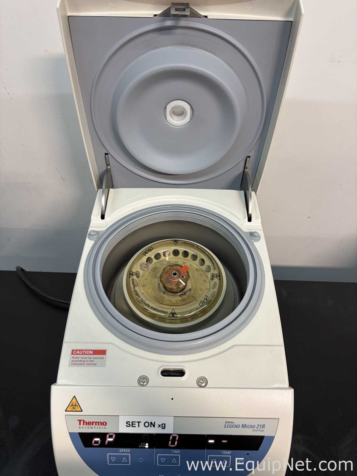 Lot of 2 Thermo Scientific Sorvall Legend Micro 21R Laboratory Centrifuges