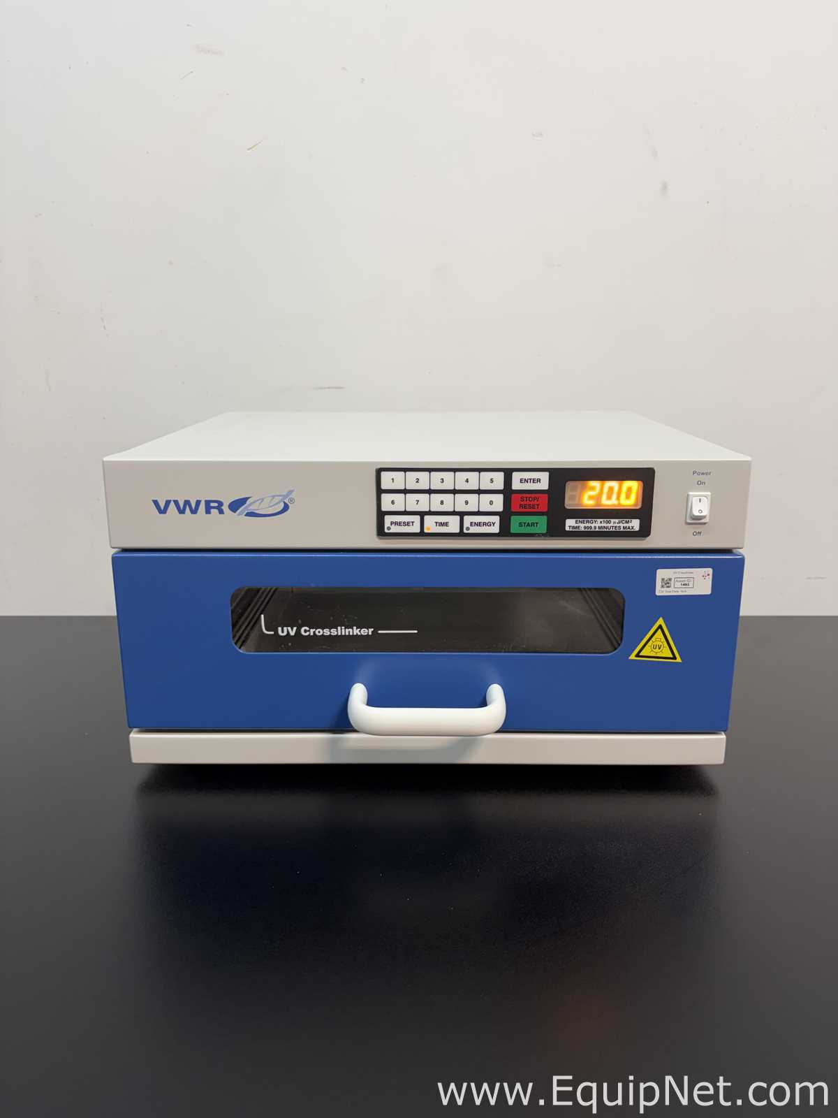 VWR 89131-484 UV Crosslinker Ultraviolet Exposure Chamber