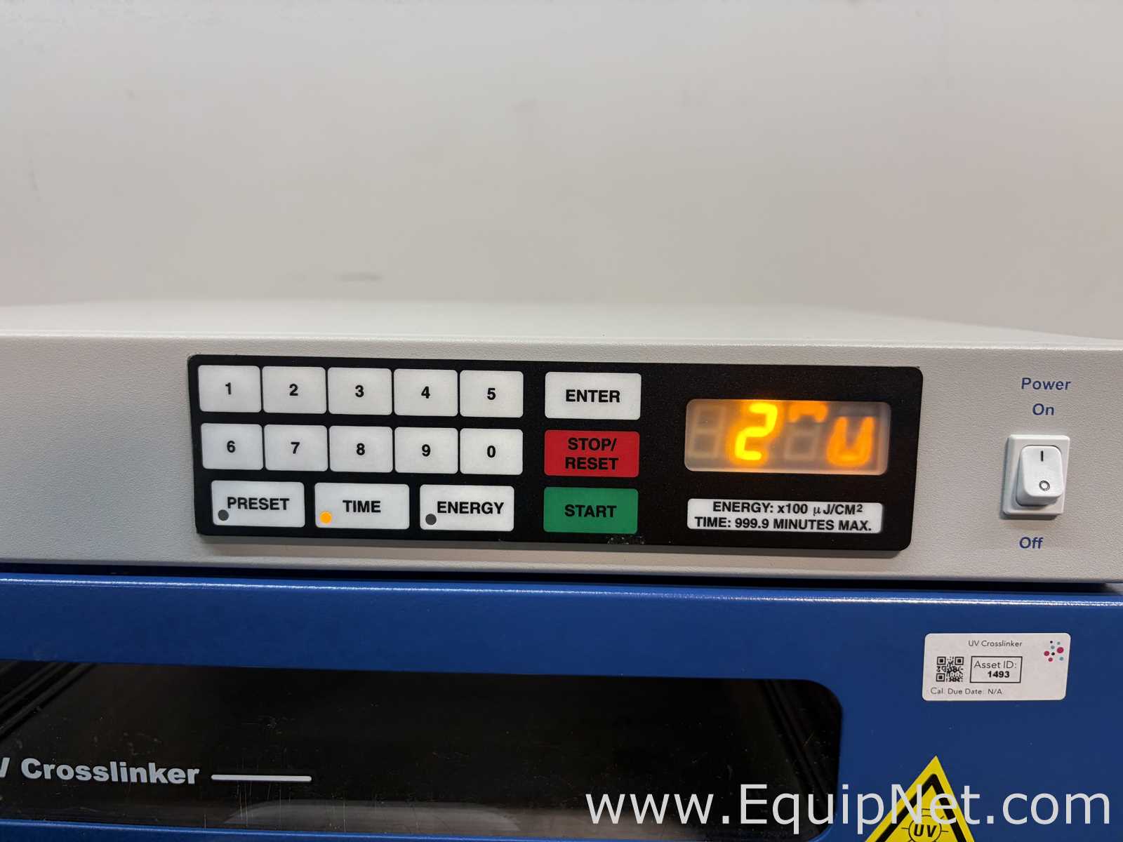 VWR 89131-484 UV Crosslinker Ultraviolet Exposure Chamber