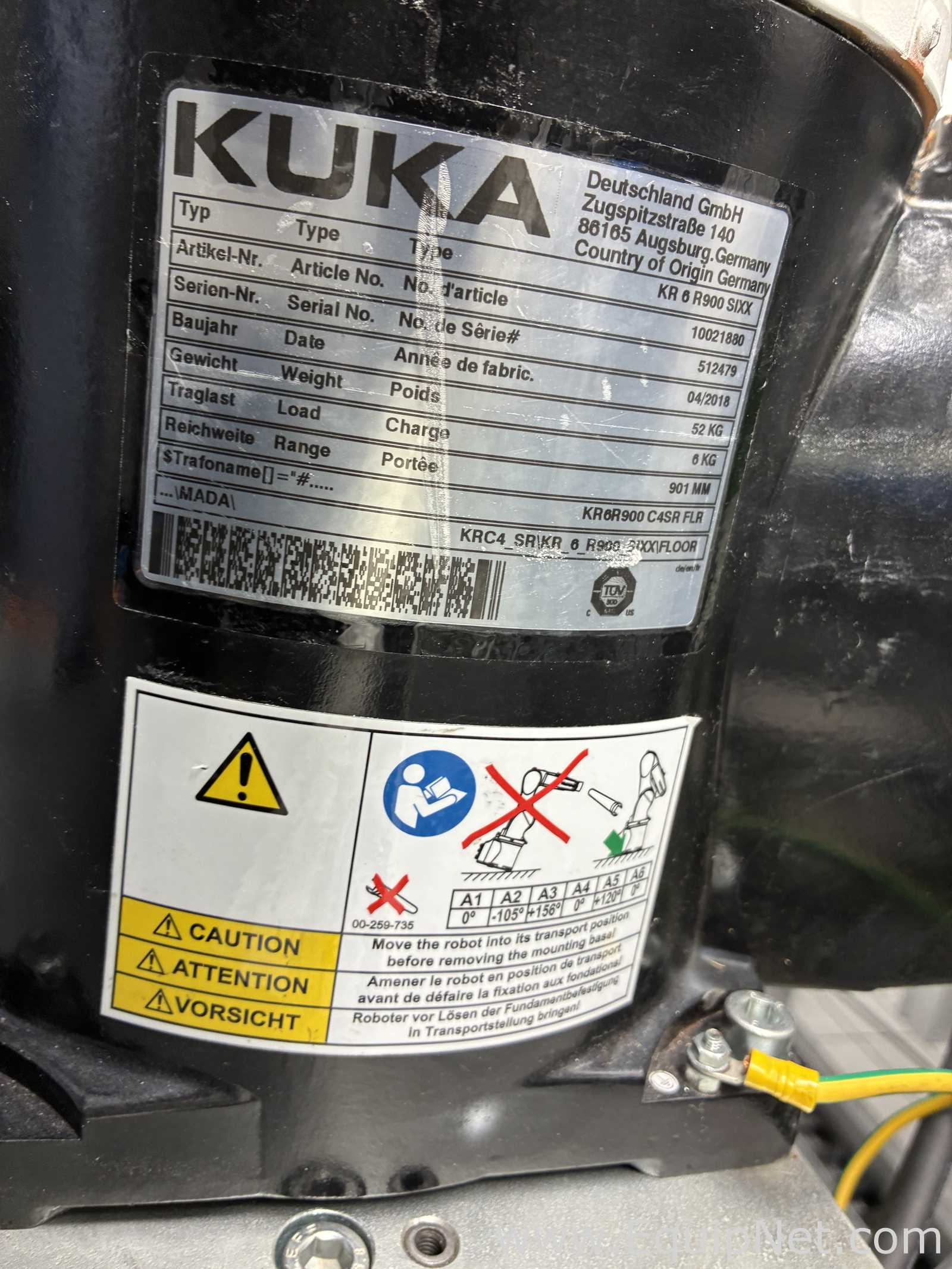 Kuka Roboter KR 6 R900 sixx Robotik