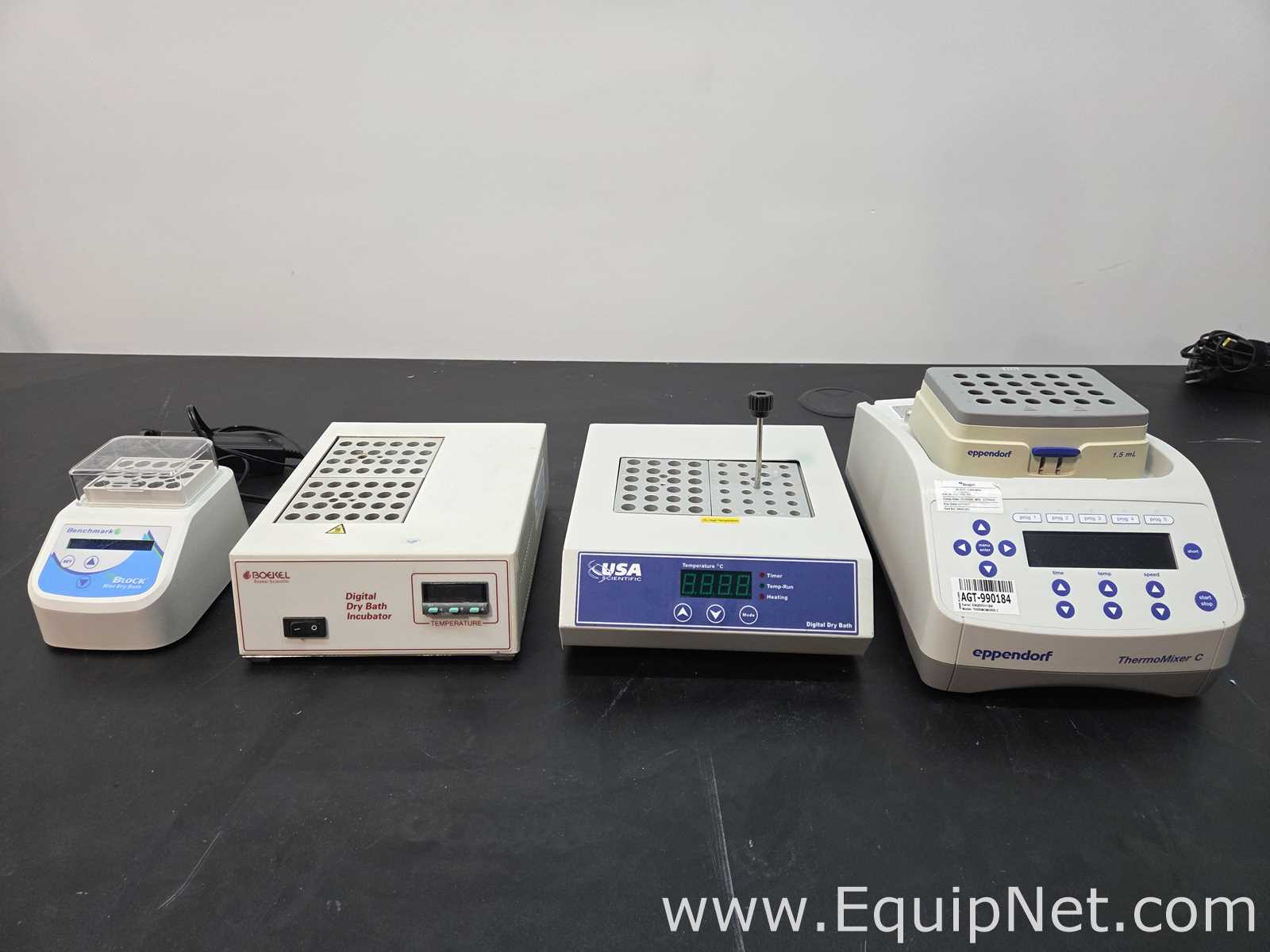 Lote de 4 Baño Seco / Bloque Caliente Various 