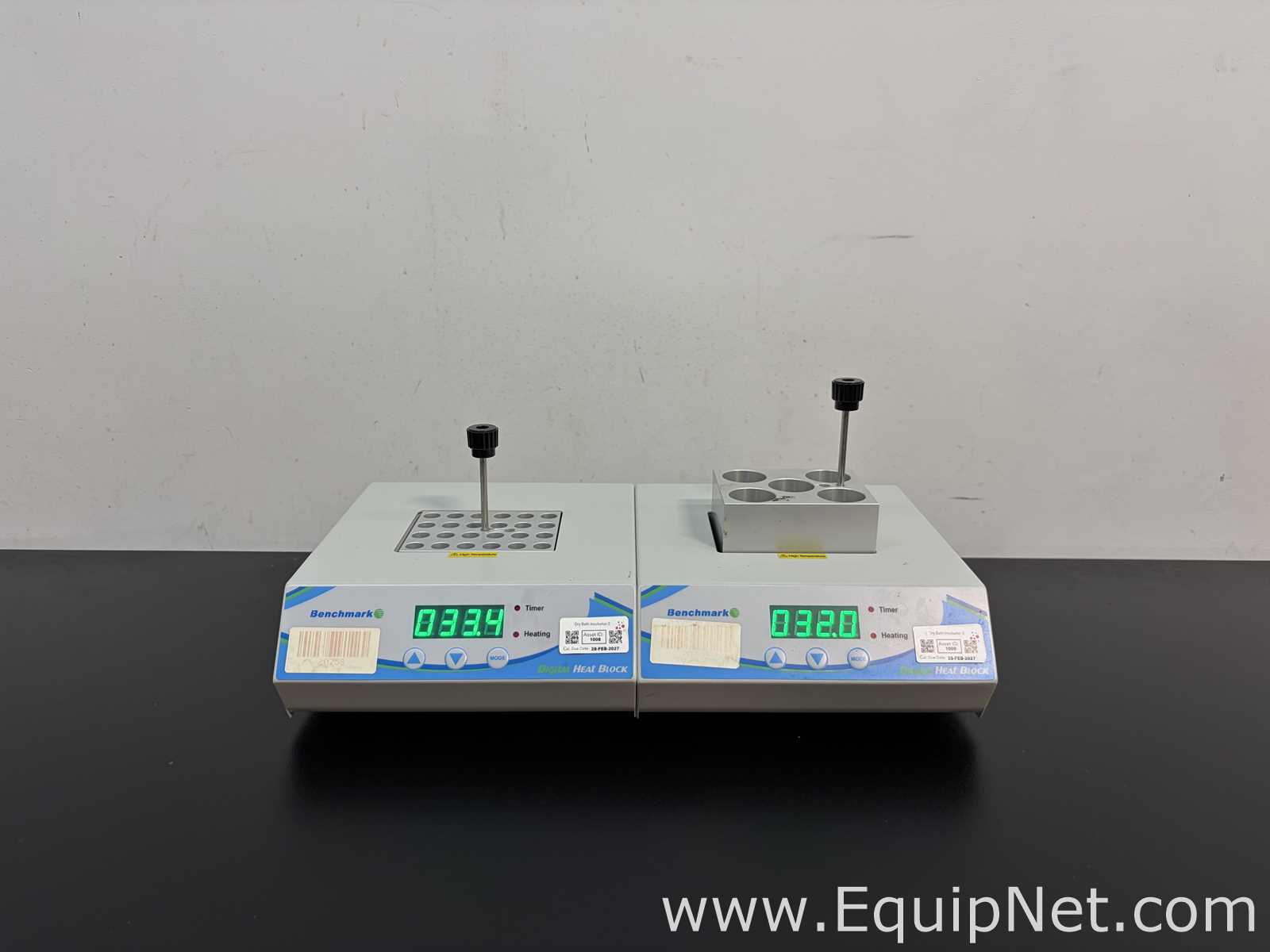 Lote de 4 Baño Seco / Bloque Caliente Benchmark 