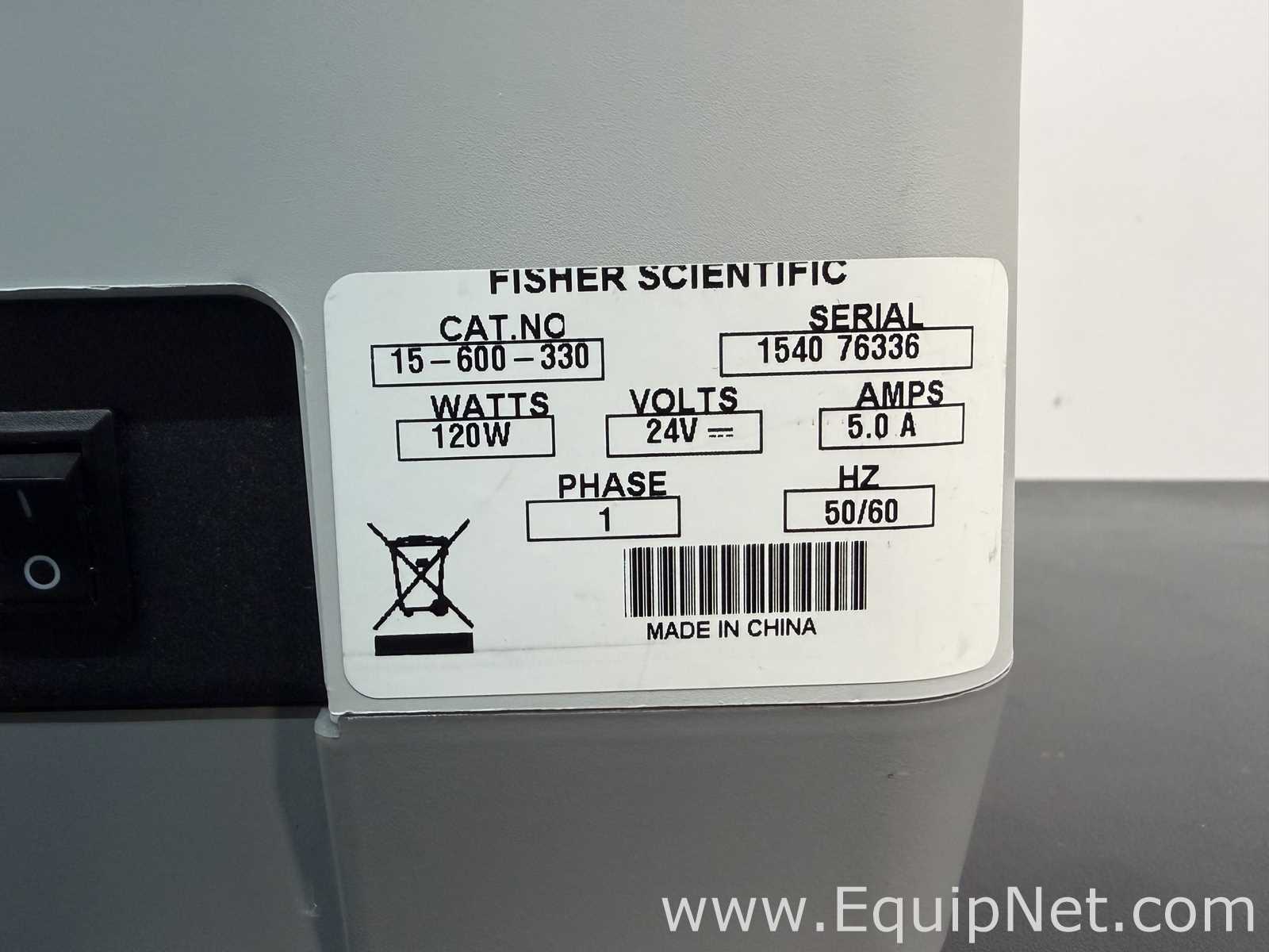 Lote de 2 Mezclador de Laboratorio Fisher Scientific 15-600-330
