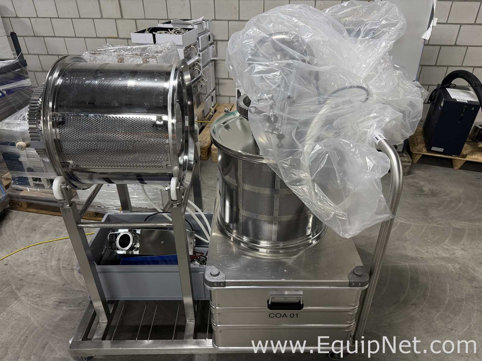 Driam Pilot Scale Coating Machine