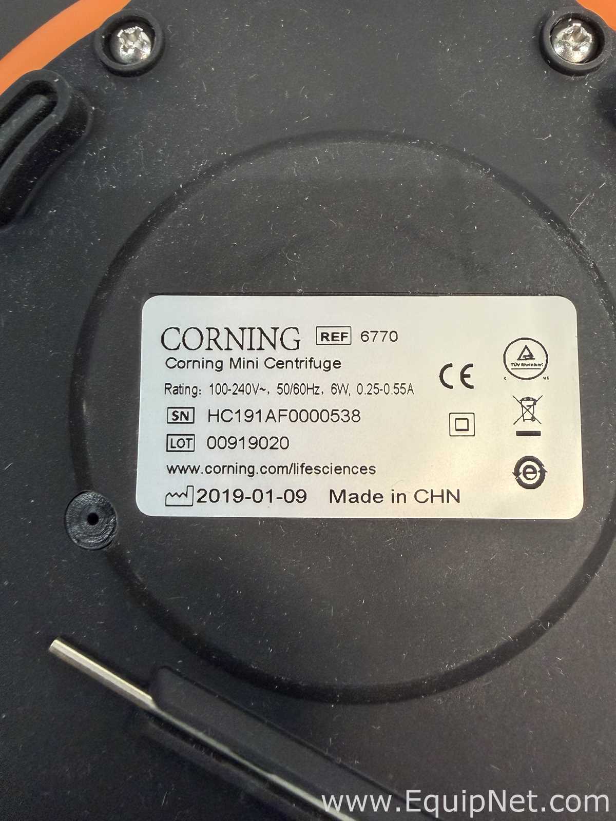 Lote de 5 Centrífuga para laboratorio Corning 6770