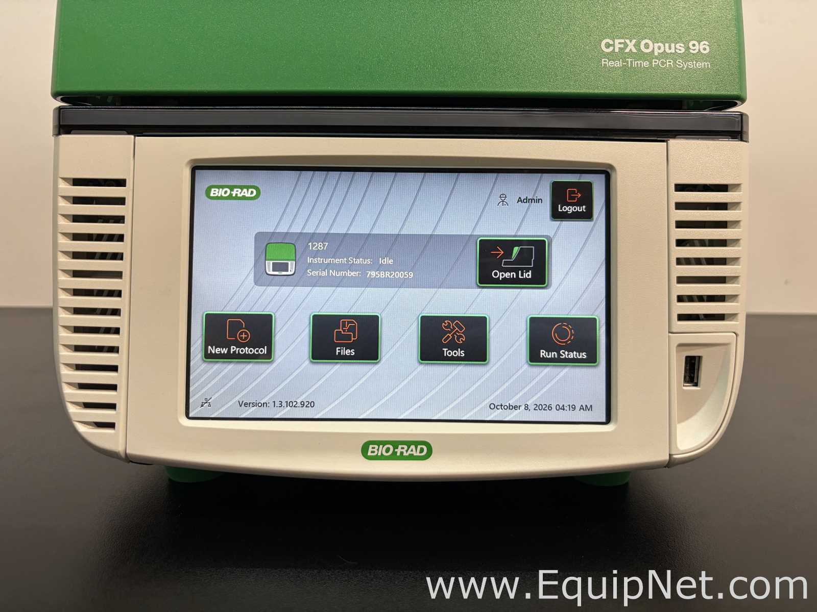 PCR y Termociclador Bio-Rad CFX Opus 96