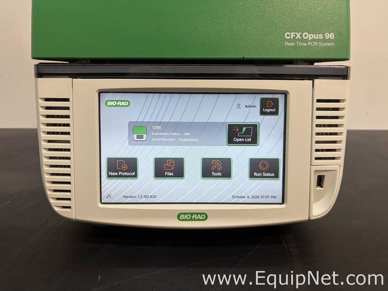 PCR y Termociclador Bio-Rad CFX Opus 96