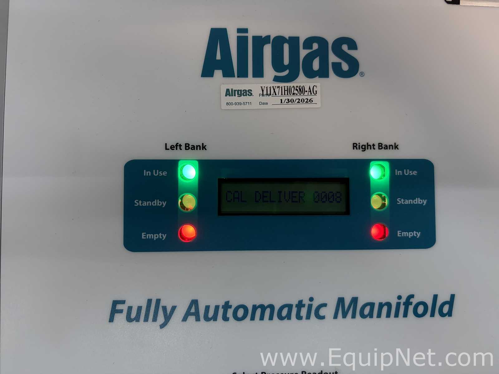 Coletor (Manifold) Airgas Y11X71H02580-AG