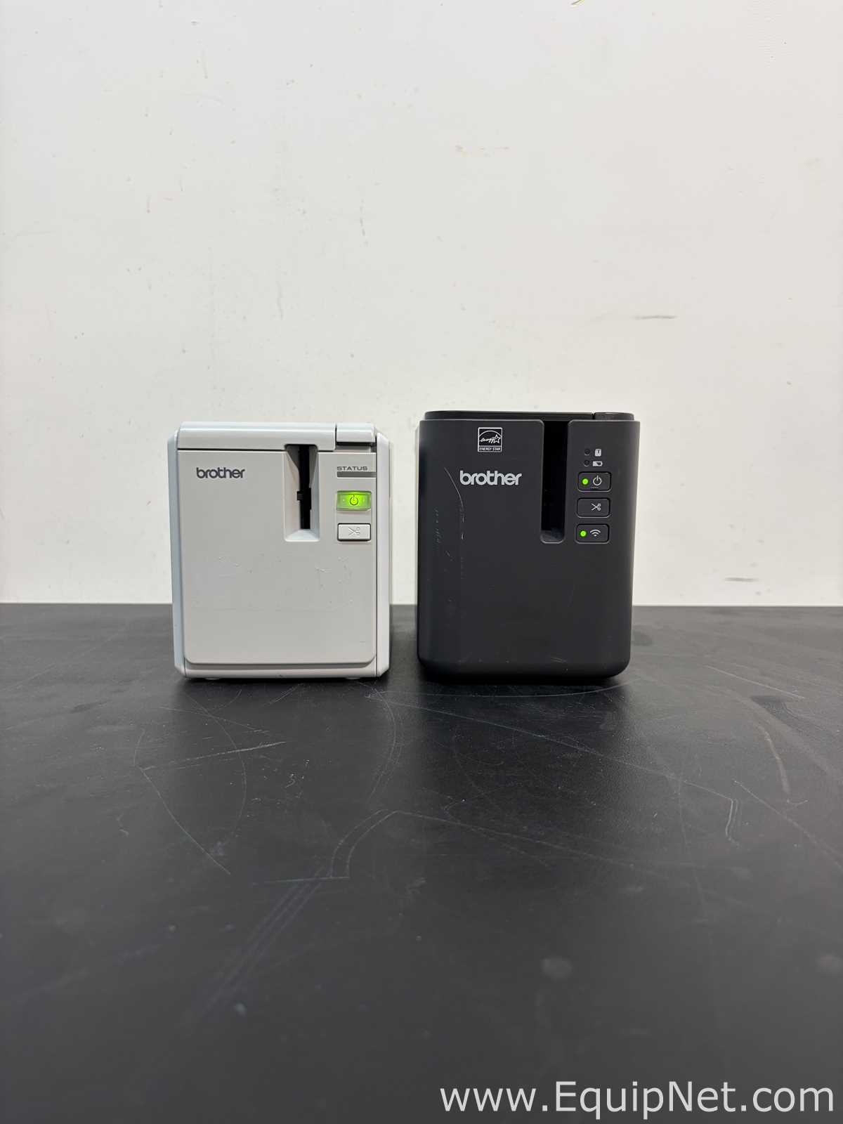 Lot of Brother PT-9700PC and PT-P900W Label Printers