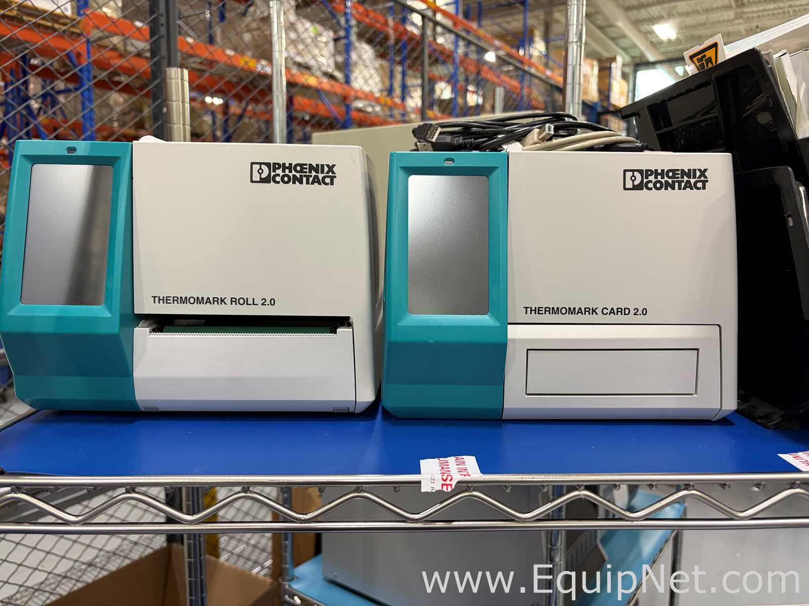 Two small wire label printers from Pheonix Contact