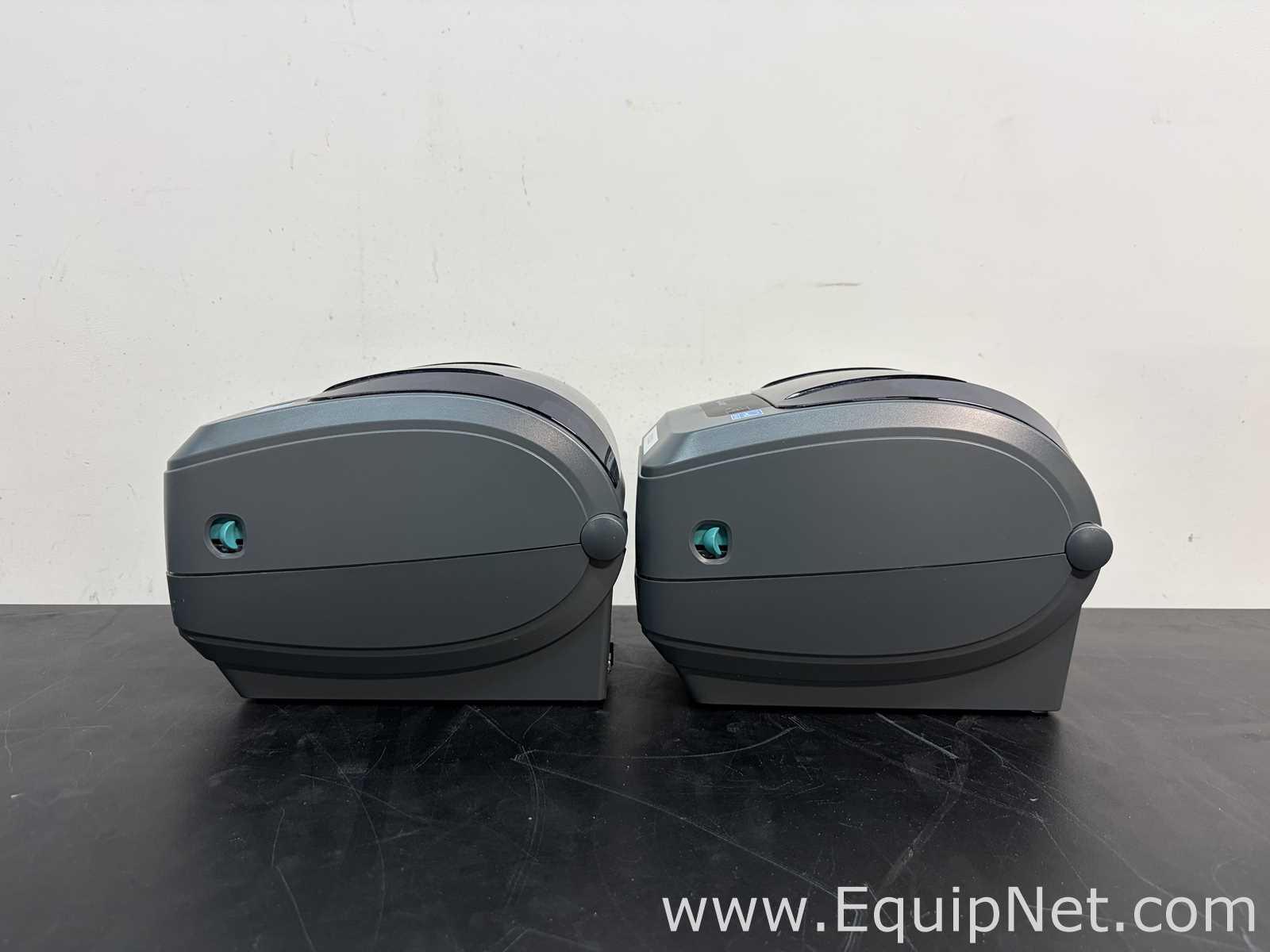 Lot of 2 Zebra Technologies GX430T Label Printers