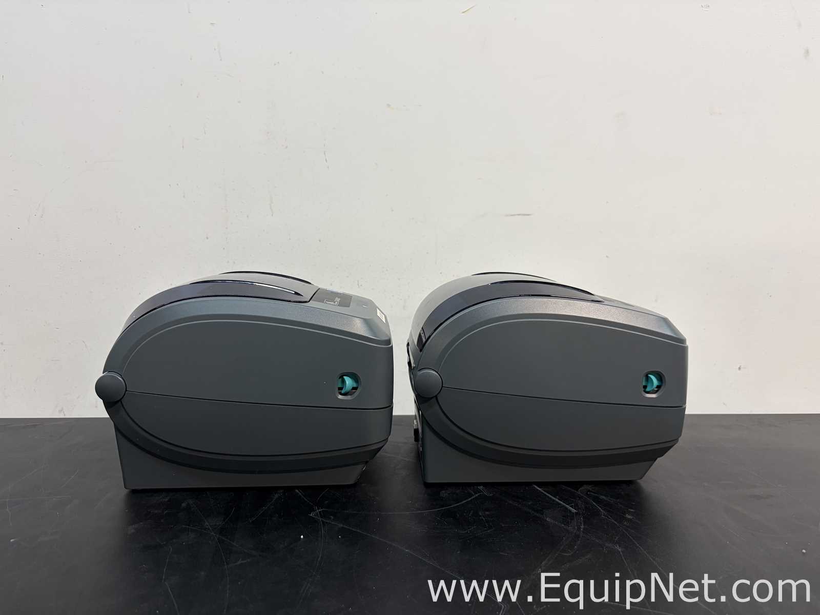 Lot of 2 Zebra Technologies GX430T Label Printers