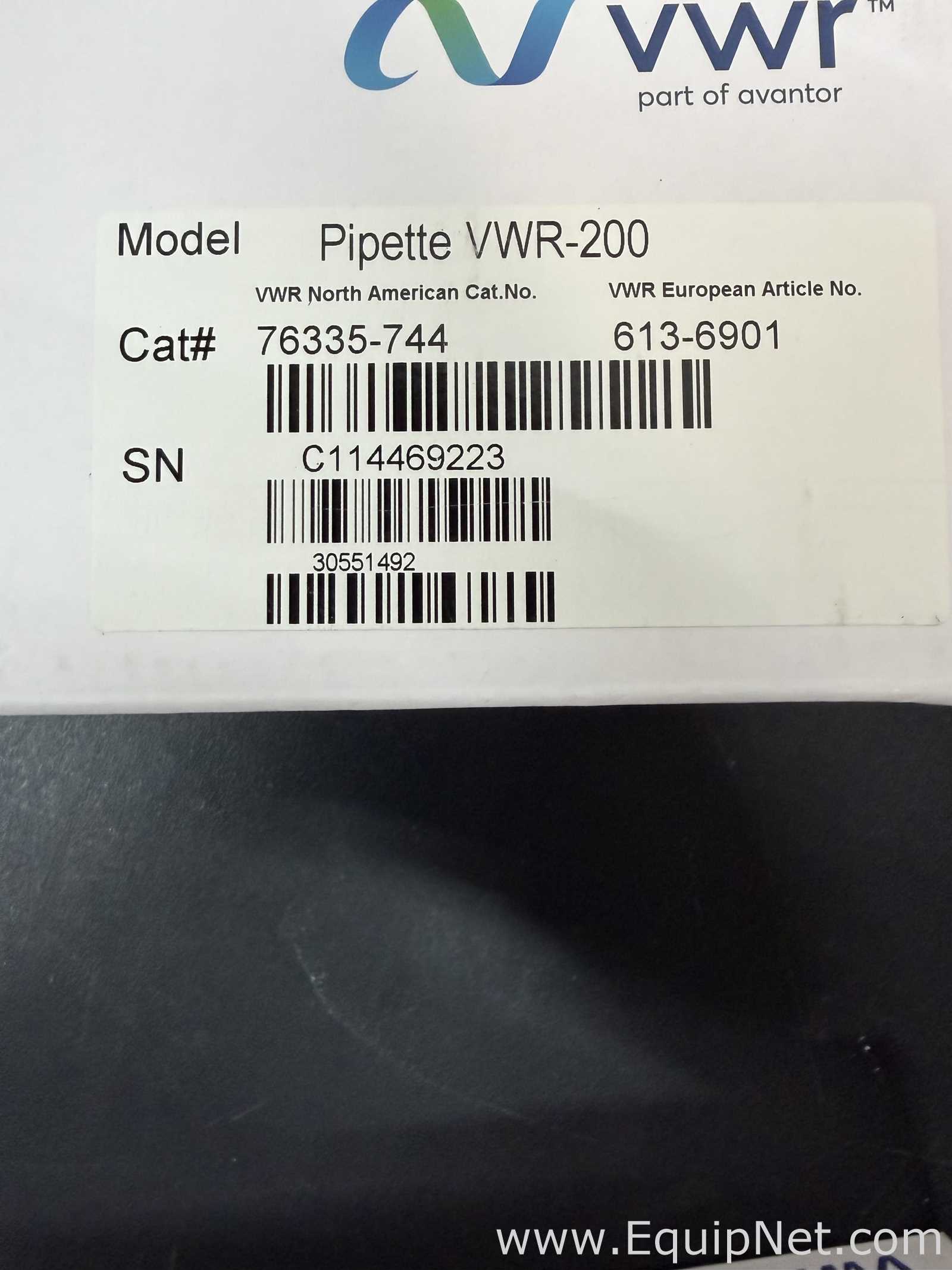 Lote de  Pipeteador VWR Scientific 76335-568 Pipette VWR-2
