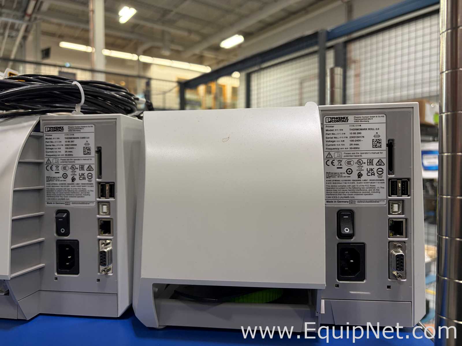 Two small wire label printers from Pheonix Contact
