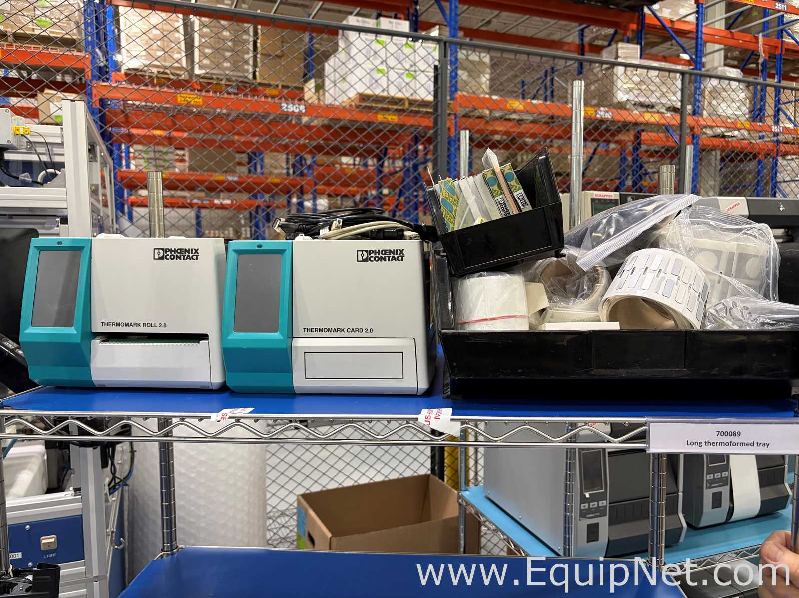 Two small wire label printers from Pheonix Contact
