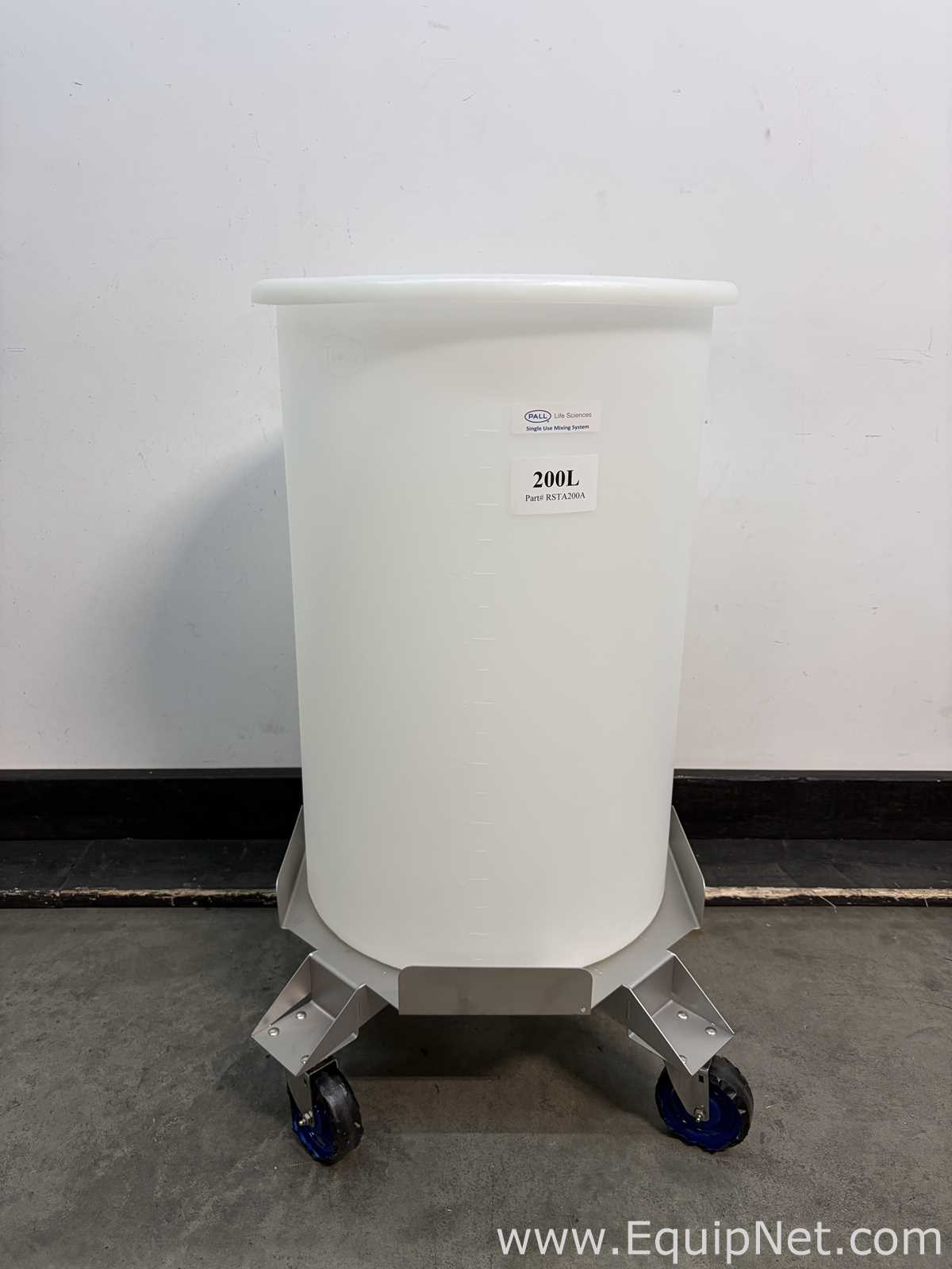 Lot of 2 Pall RSTA200A 200L Single Use Mixing Containers