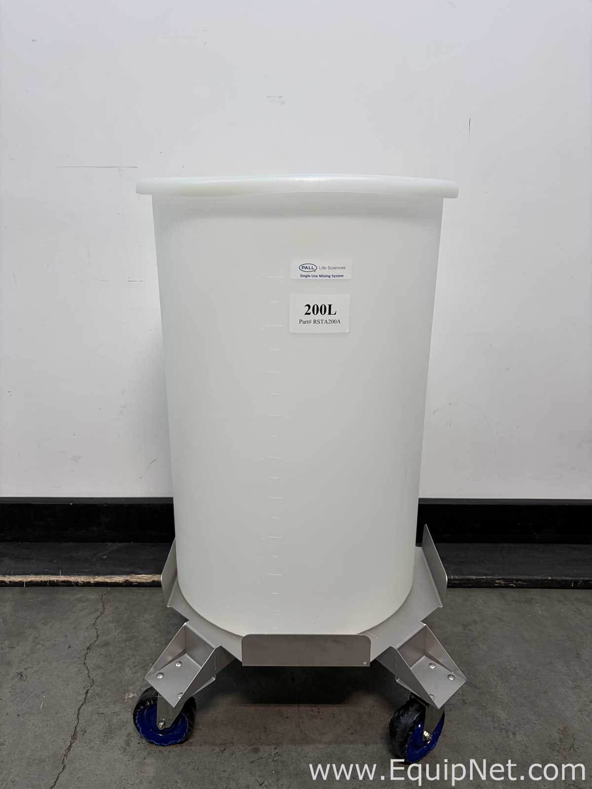 Lot of 2 Pall RSTA200A 200L Single Use Mixing Containers
