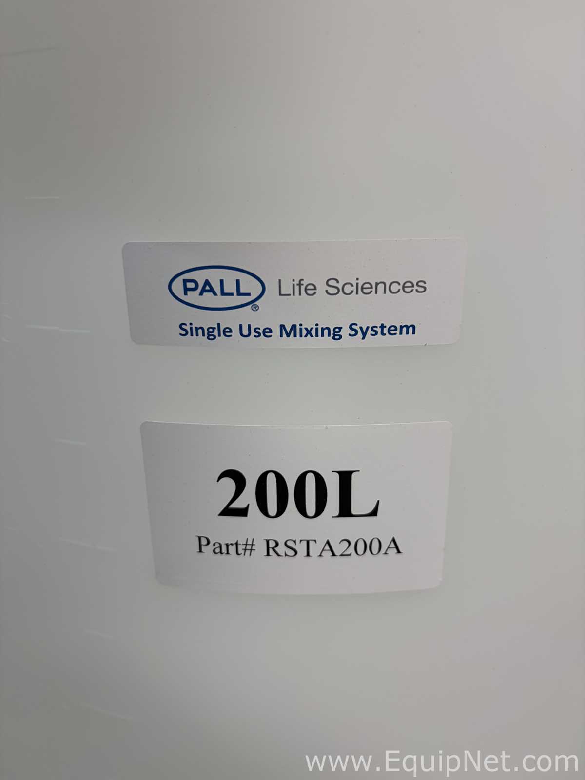 Lot of 2 Pall RSTA200A 200L Single Use Mixing Containers
