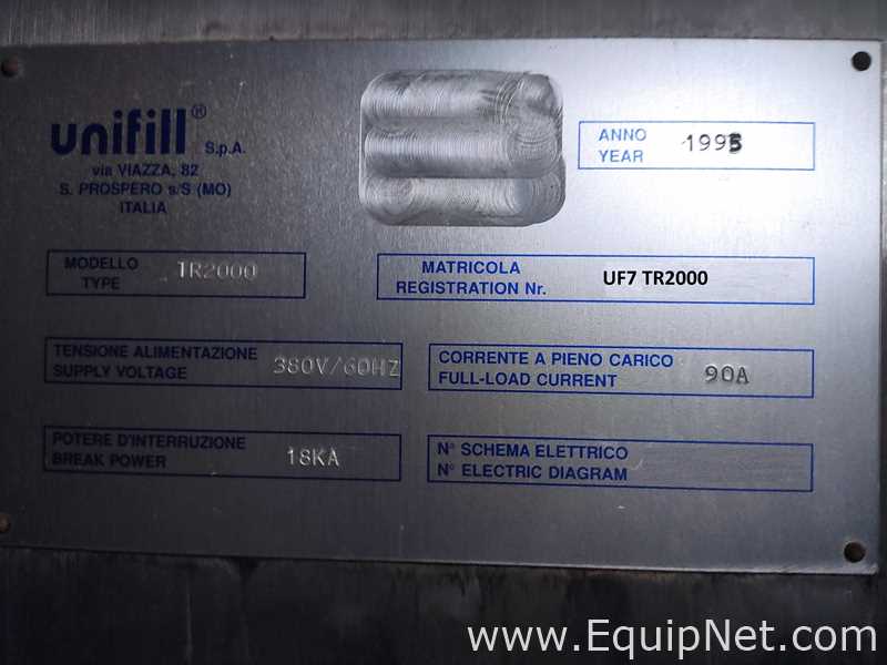 Unifill TR-2000 Form Fill Seal Machine