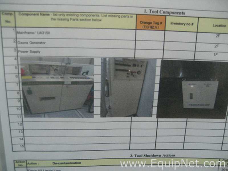 Removedor de Fotorresiste a Seco (Asher) Hitachi UA-3150A