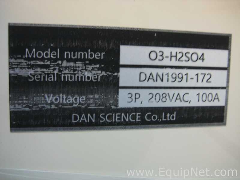 Dan Science ASL7500 SEMI 03/H2SO4  Wet Bench with Spin Dryer