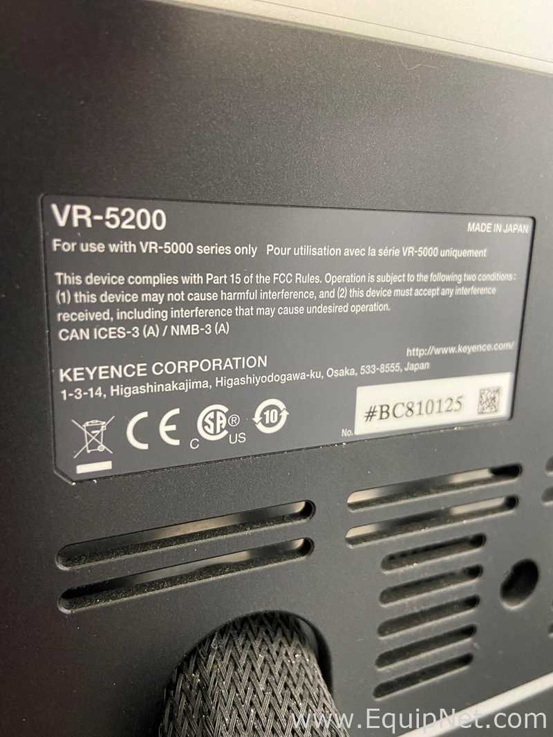 Measuring Equipment Keyence VR 5000 5200