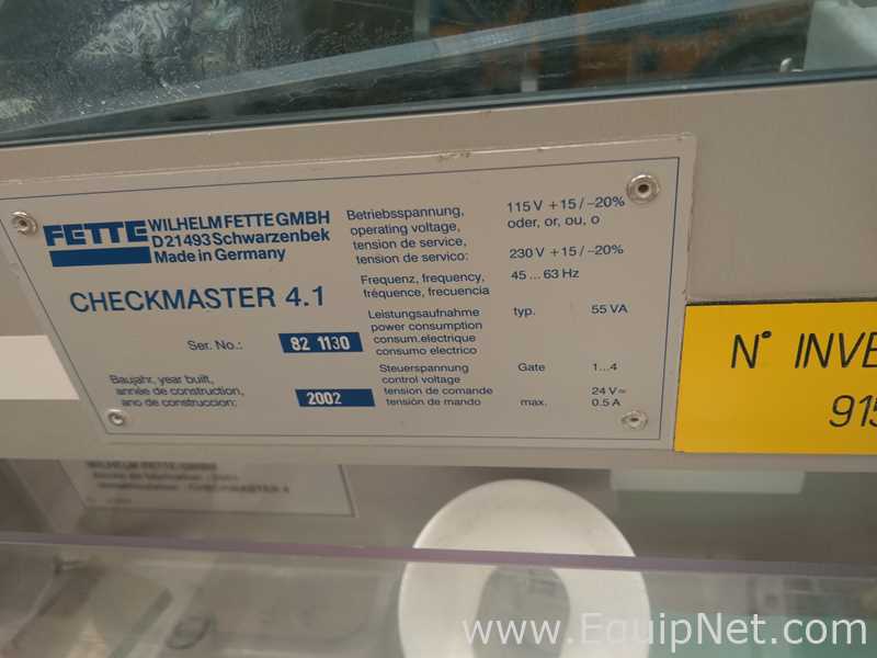 Fette CheckMaster 4.1 Tablet Tester