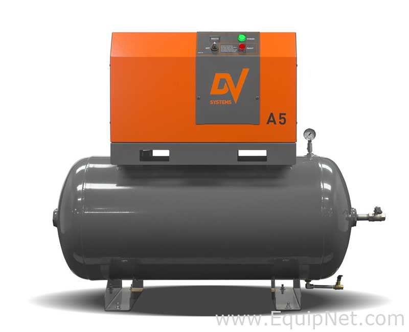 Compressor de Ar DV Systems Inc. B7.5TD. Sem Uso