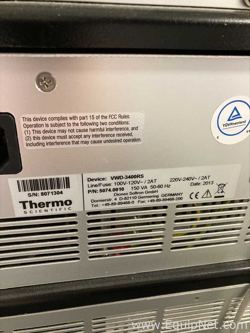 HPLC Thermo Scientific UltiMate 3000