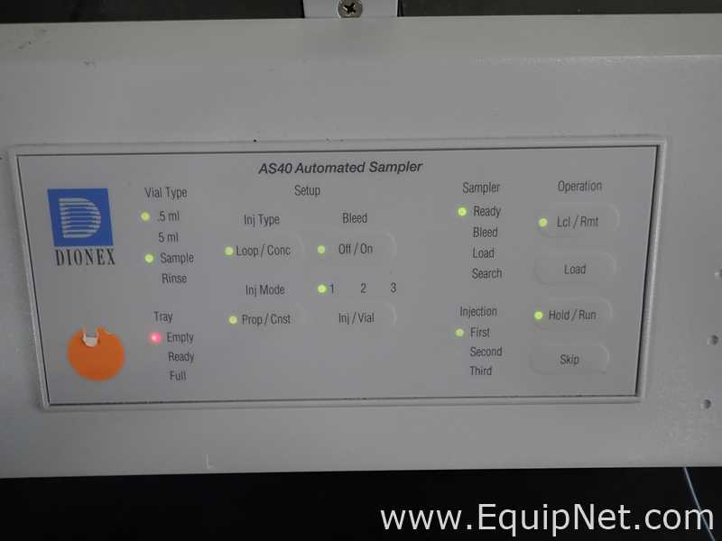 Dionex HPLC with ED40-1 Electrochemical Detector
