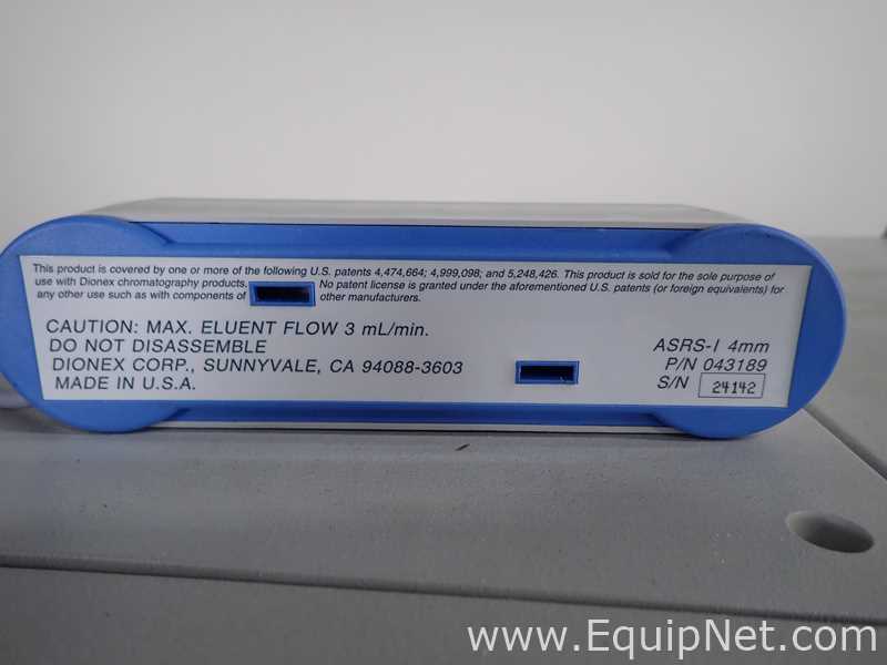 Dionex HPLC with ED40-1 Electrochemical Detector