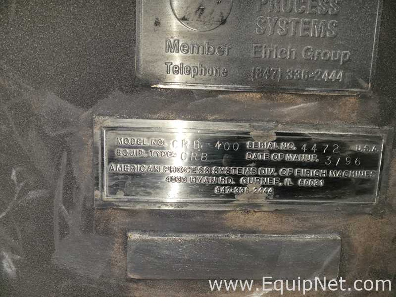 Mezclador American Process Systems Inc. CRB-400