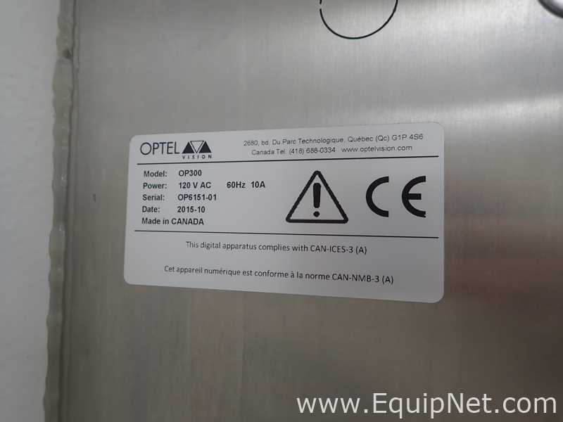 Máquina de Inspeção Optel Vision Systems OP300