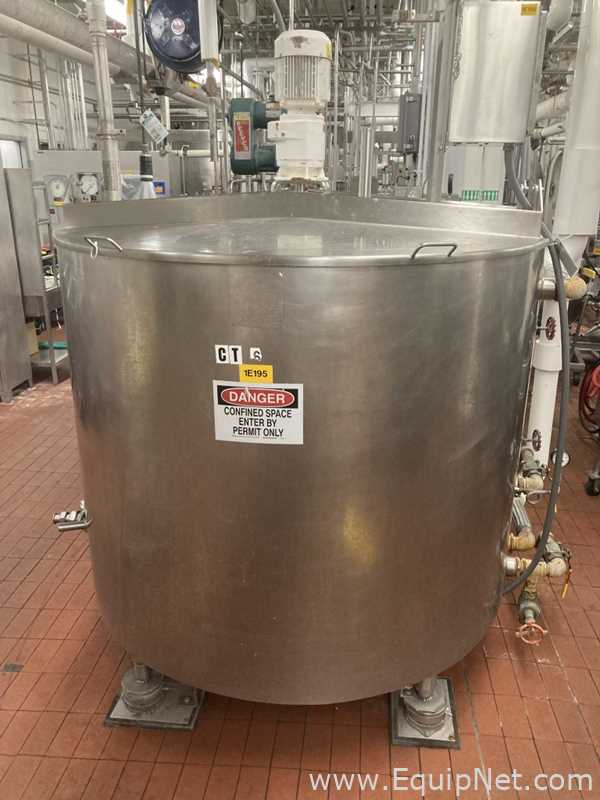 Reator de Aço Inoxidável aço inox Walker Stainless Equipment Company, Inc. PZ-B.  600 Galão