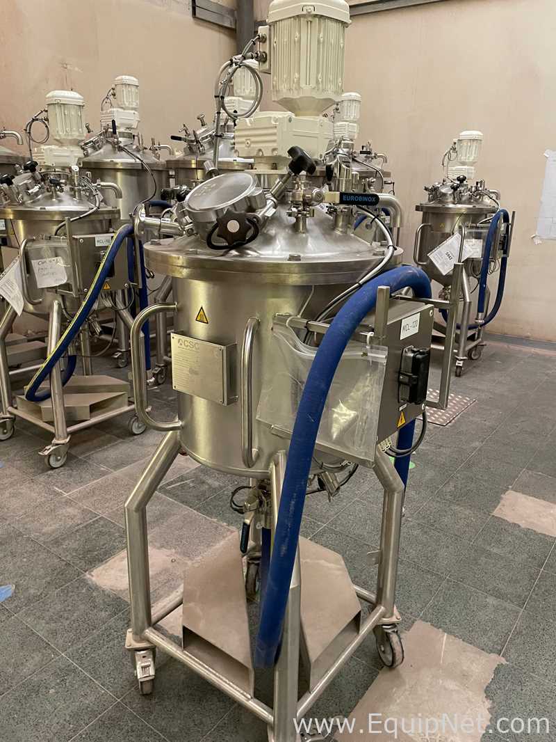 Tanque aço inox CSC 100 liters, stainless steel, with agitation
