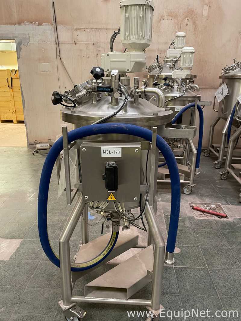 Tanque aço inox CSC 100 liters, stainless steel, with agitation