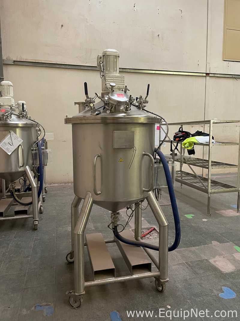Tanque aço inox CSC 400 liters, stainless steel, with agitation