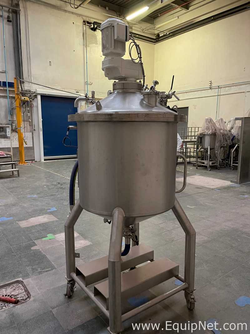 Tanque aço inox CSC 400 liters, stainless steel, with agitation