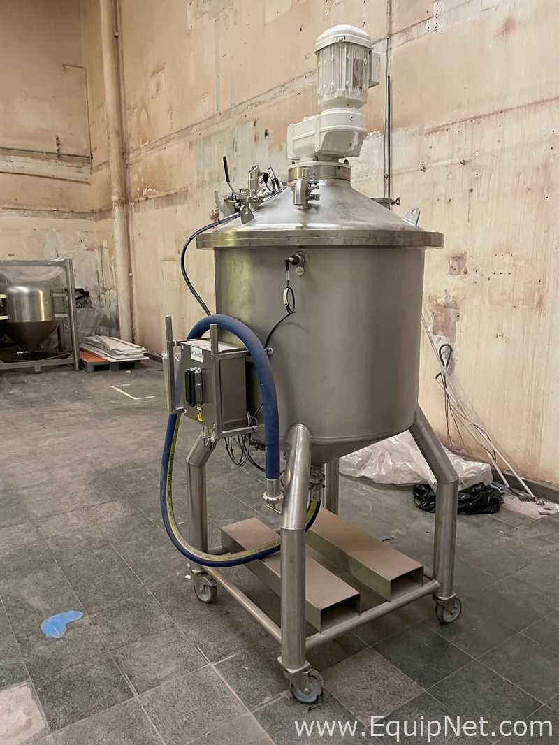 Tanque aço inox CSC 400 liters, stainless steel, with agitation