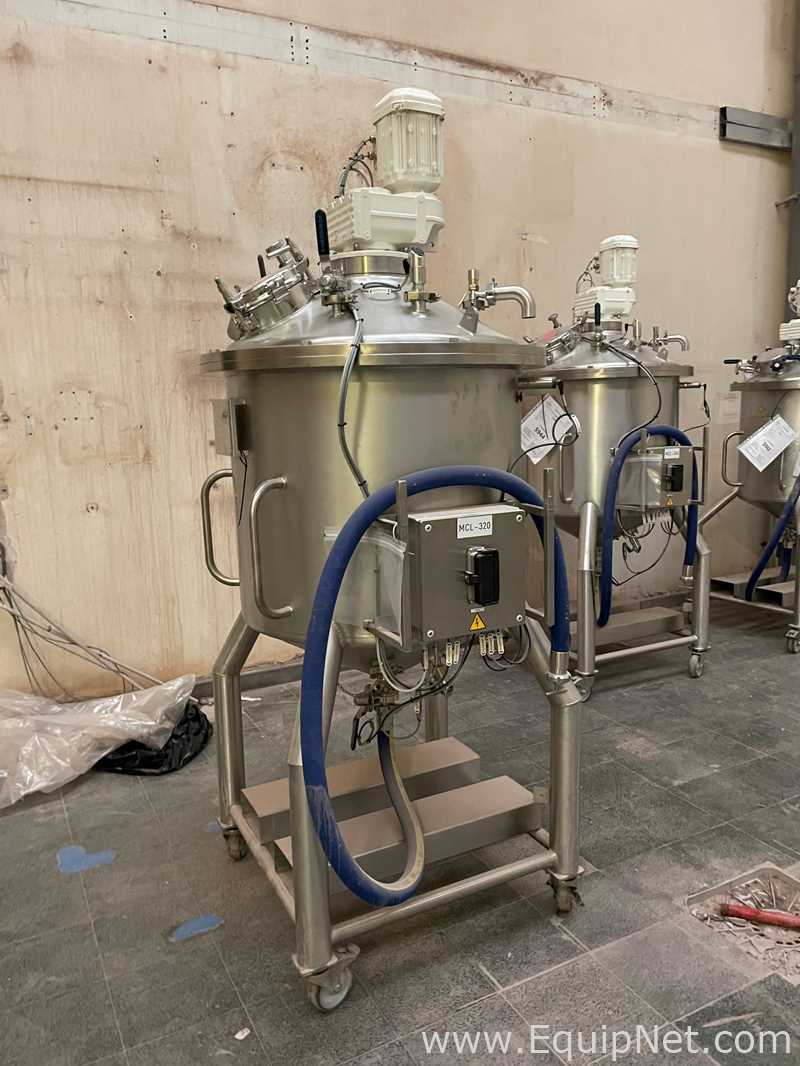 Tanque aço inox CSC 400 liters, stainless steel, with agitation