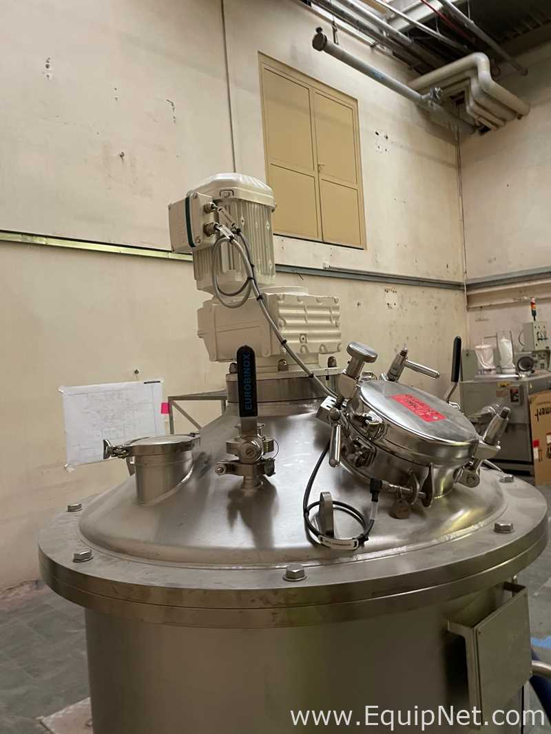 Tanque aço inox CSC 400 liters, stainless steel, with agitation