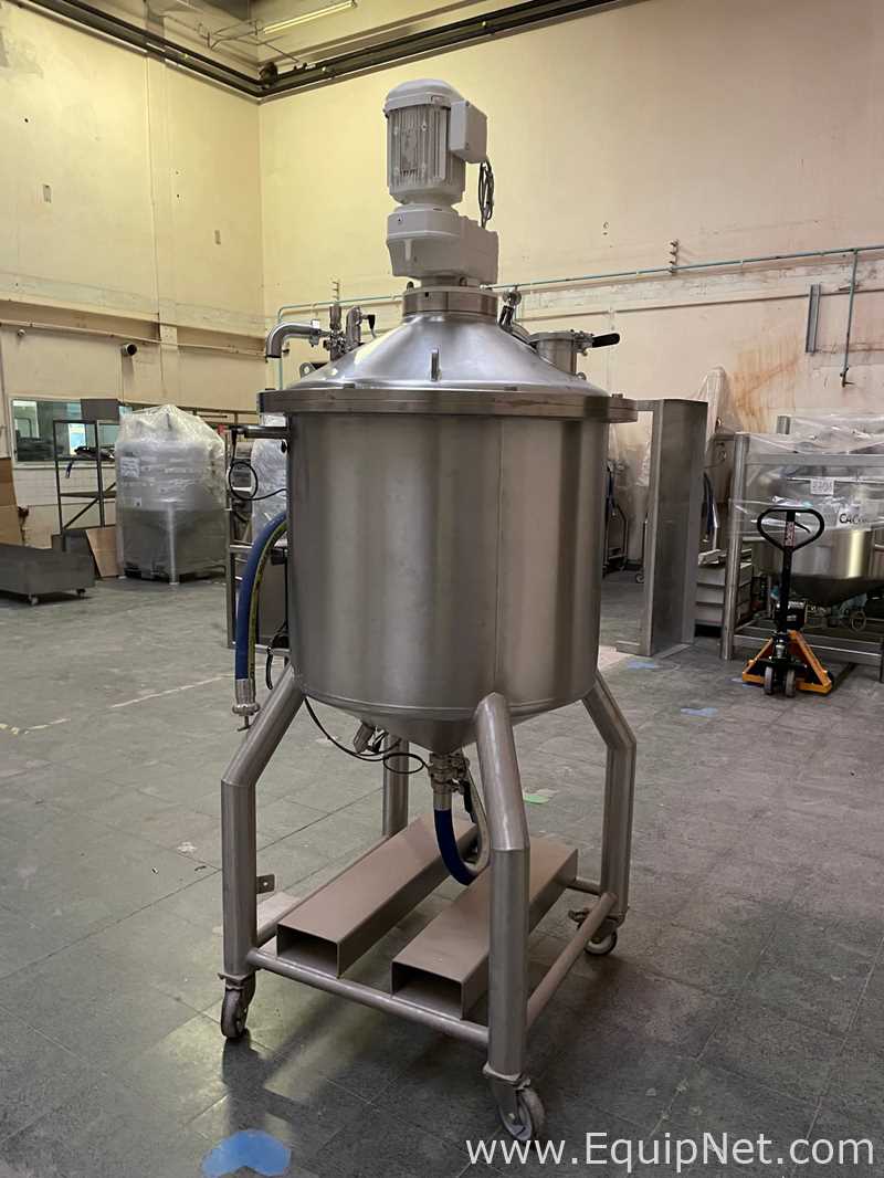 Tanque Acero inoxidable CSC 400 liters, stainless steel, with agitation